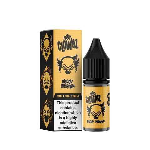 Clownz Biscoff 10ml Nic Salts