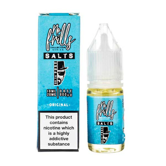 No Frills - 99.1% Pure 10ml Nic Salts